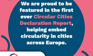 Copertina del circular cities declaration report
