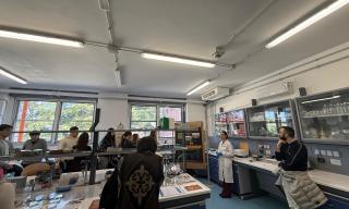 Studenti del Liceo Scientifico S. Giuseppe de Caburlotto in visita didattica al laboratorio dell’infrastruttura MIRRI presso il centro di ricerche ENEA Casaccia