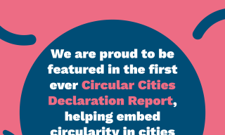 Copertina del circular cities declaration report Copertina del circular cities declaration report